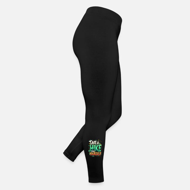 TAKE A HIKE, FIND YOURSELF Women’s Jersey Leggings