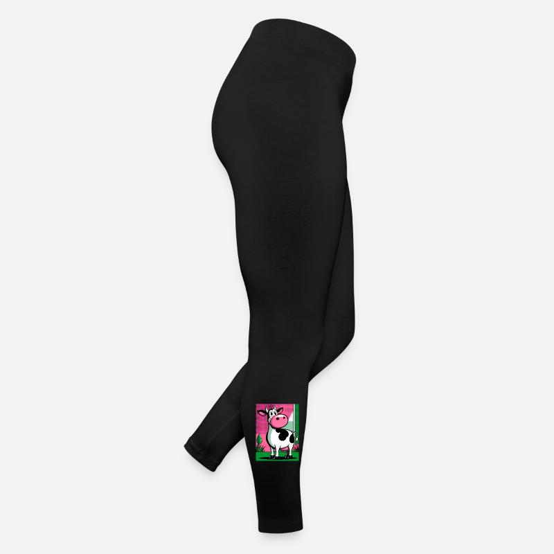 Kuh Frauen Jersey Leggings