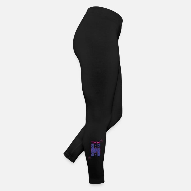 Conception du Kitsune Néon de Tokyo Legging en jersey Femme