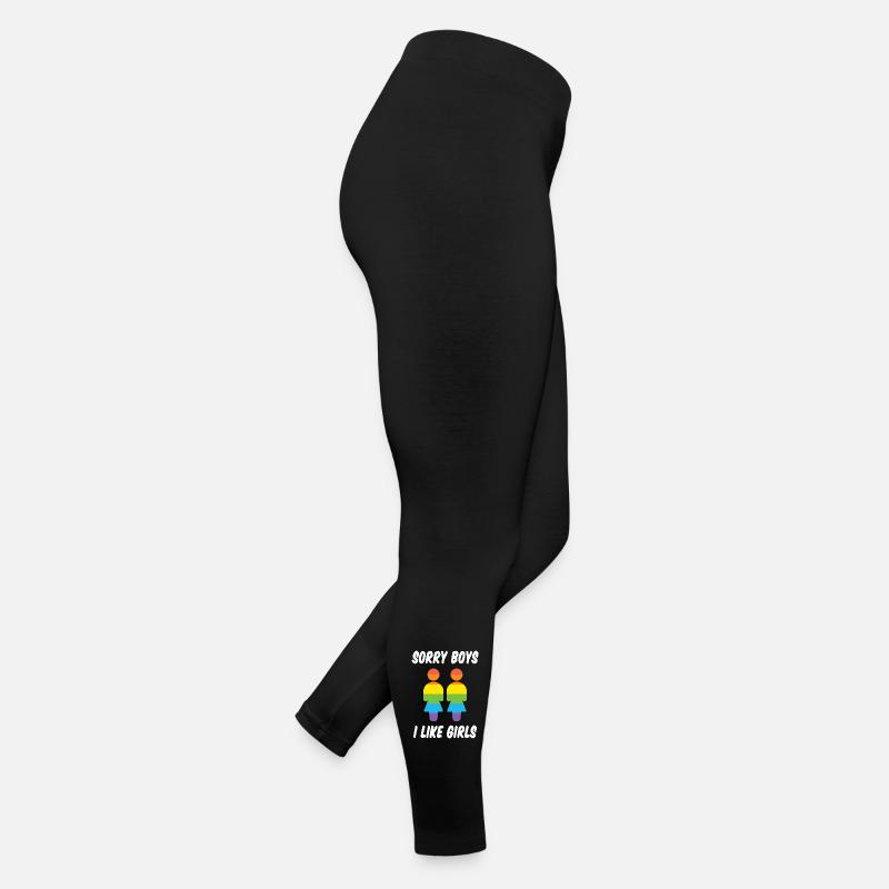 Sorry Jungs, ich mag Mädchen Frauen Jersey Leggings