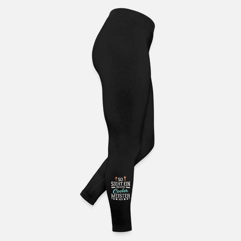 So sieht ein richtig cooler Meister aus Frauen Jersey Leggings