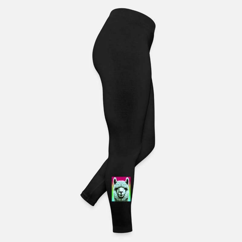 Alpaca - Women’s Jersey Leggings - black