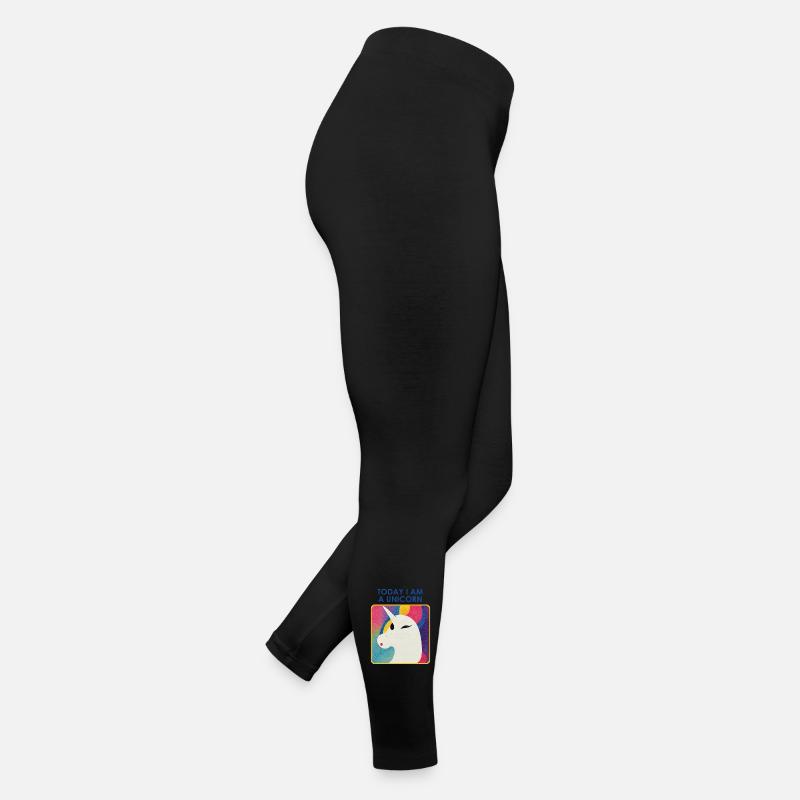 Licorne avec devise – Design unique Legging en jersey Femme