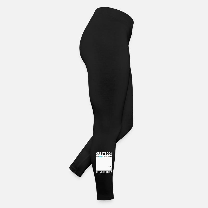 80. Geburtstag Frauen Jersey Leggings