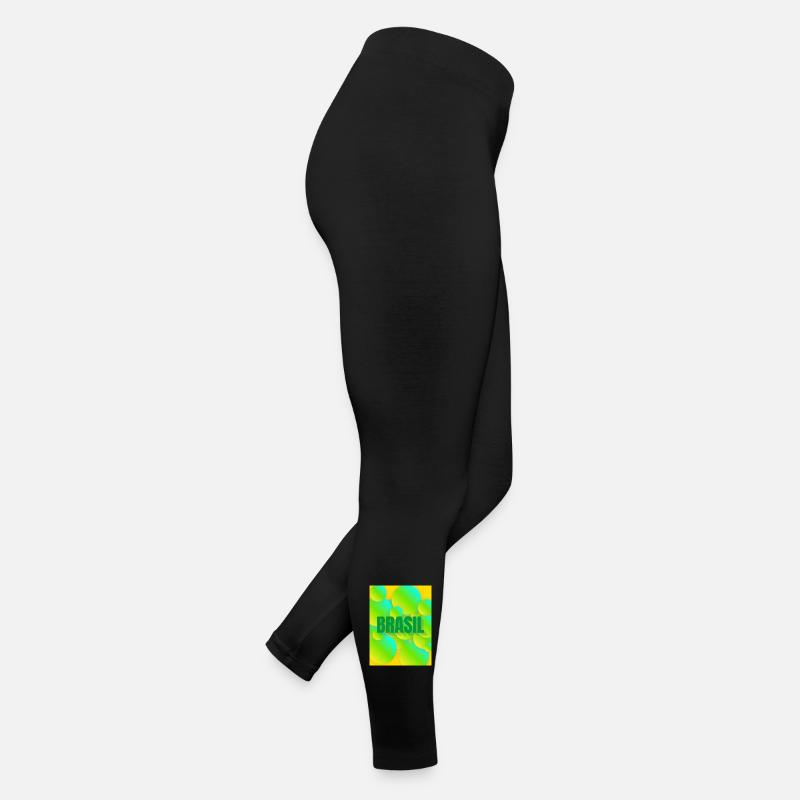 Brasil Neon Blasen Design Frauen Jersey Leggings