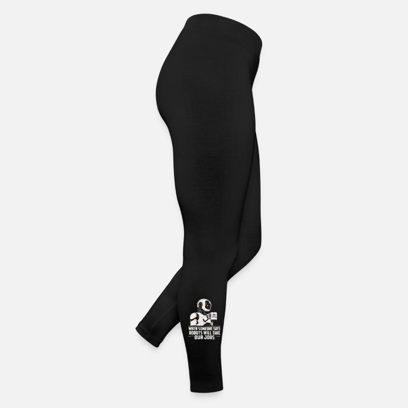 Robot 404: Robots Take Our Jobs Women’s Jersey Leggings