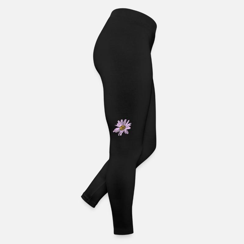 Fleur fleur pastel fleurs fleurs pastel lilas Legging en jersey Femme