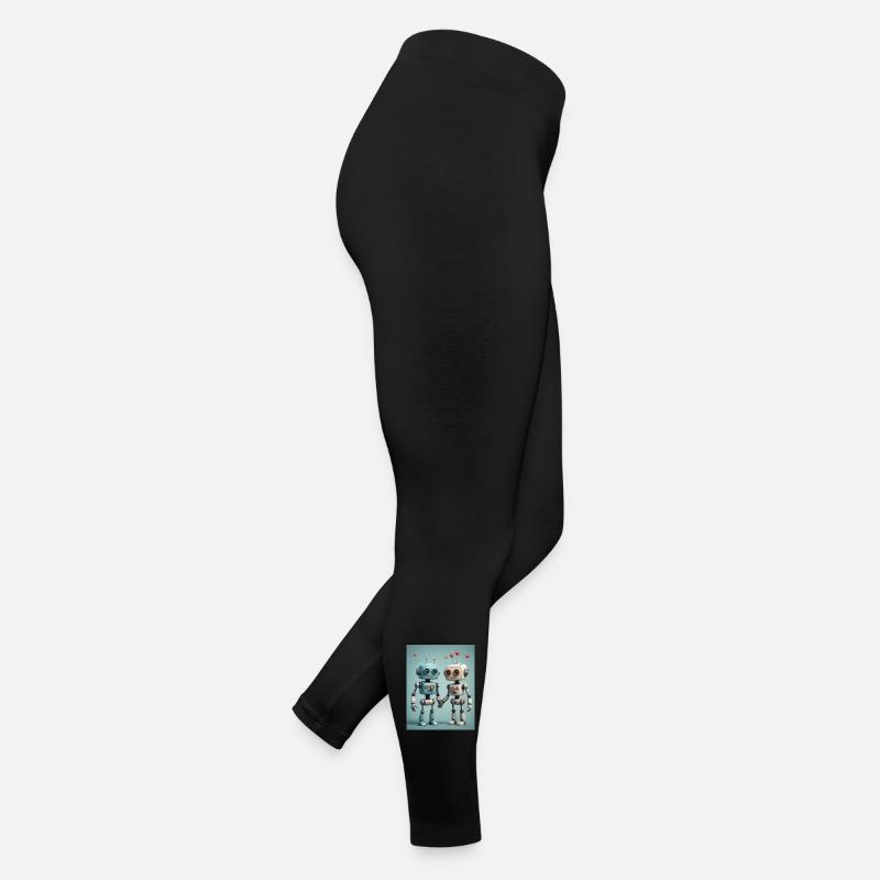 Robot Couple Women’s Jersey Leggings