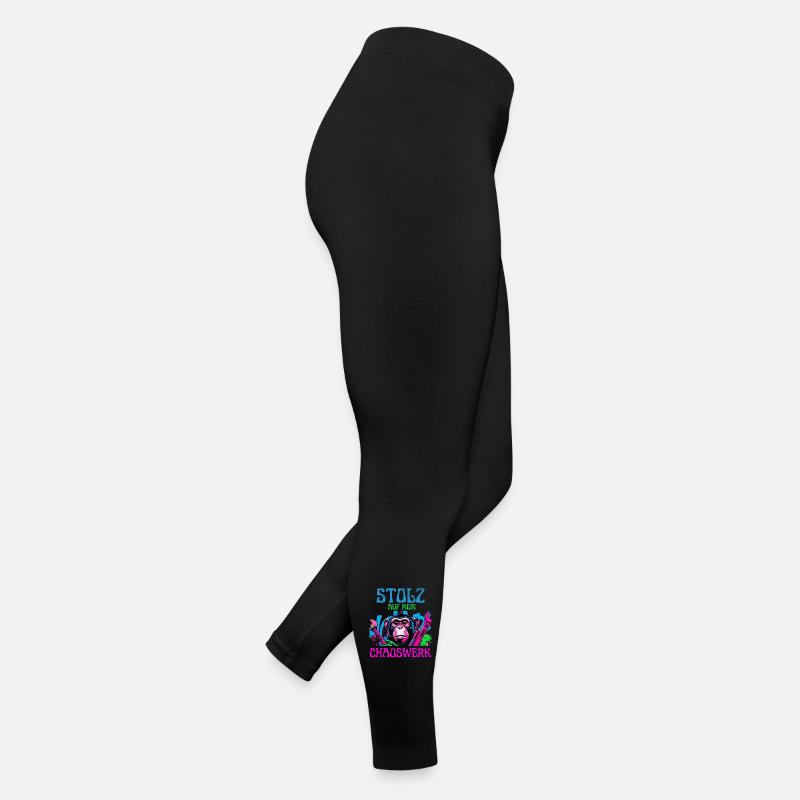Proud of my chaos – DIY Monkey Women’s Jersey Leggings