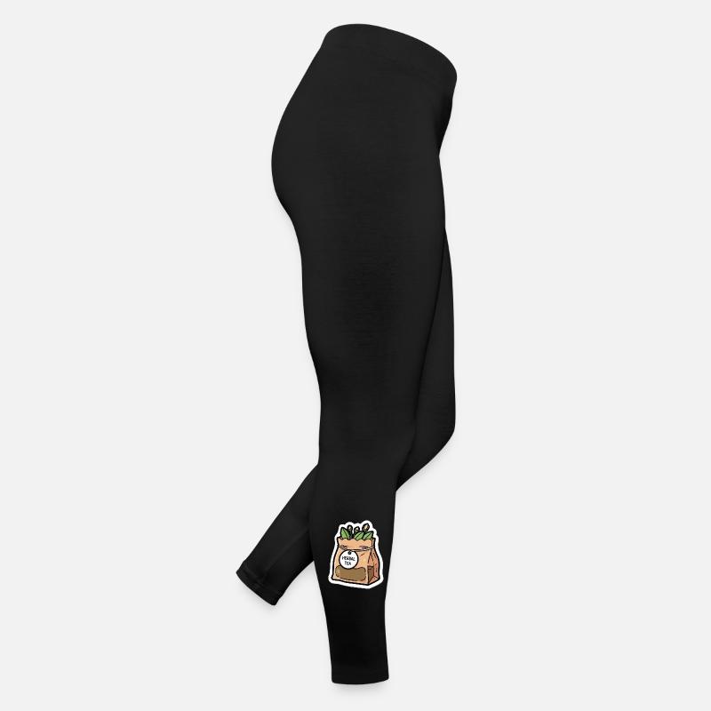 Kräutertee Beutel Pflanzenszene Frauen Jersey Leggings