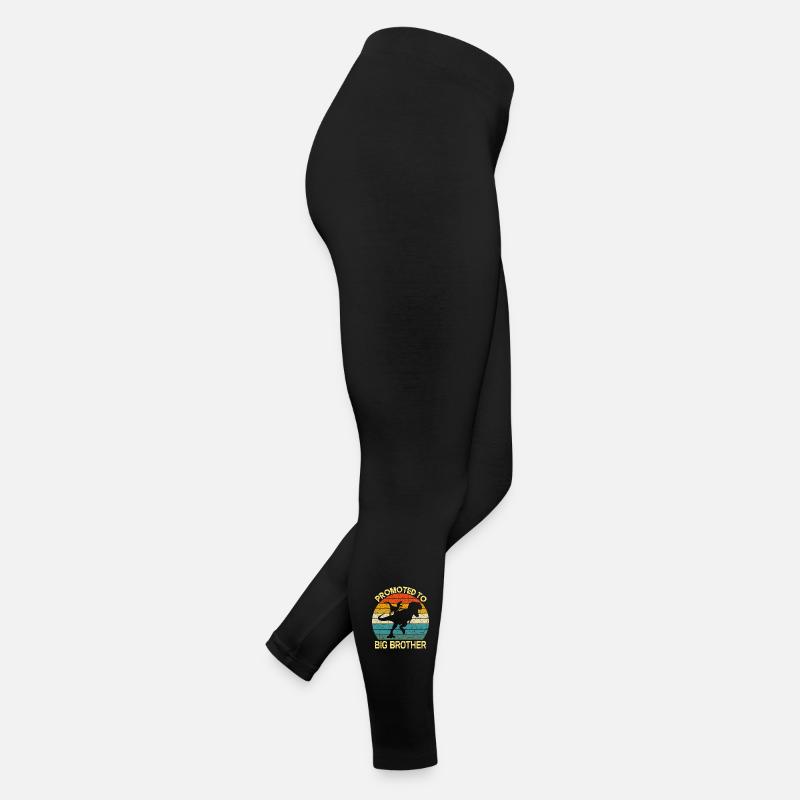 Befördert zum großen Bruder Dinosaurier Frauen Jersey Leggings