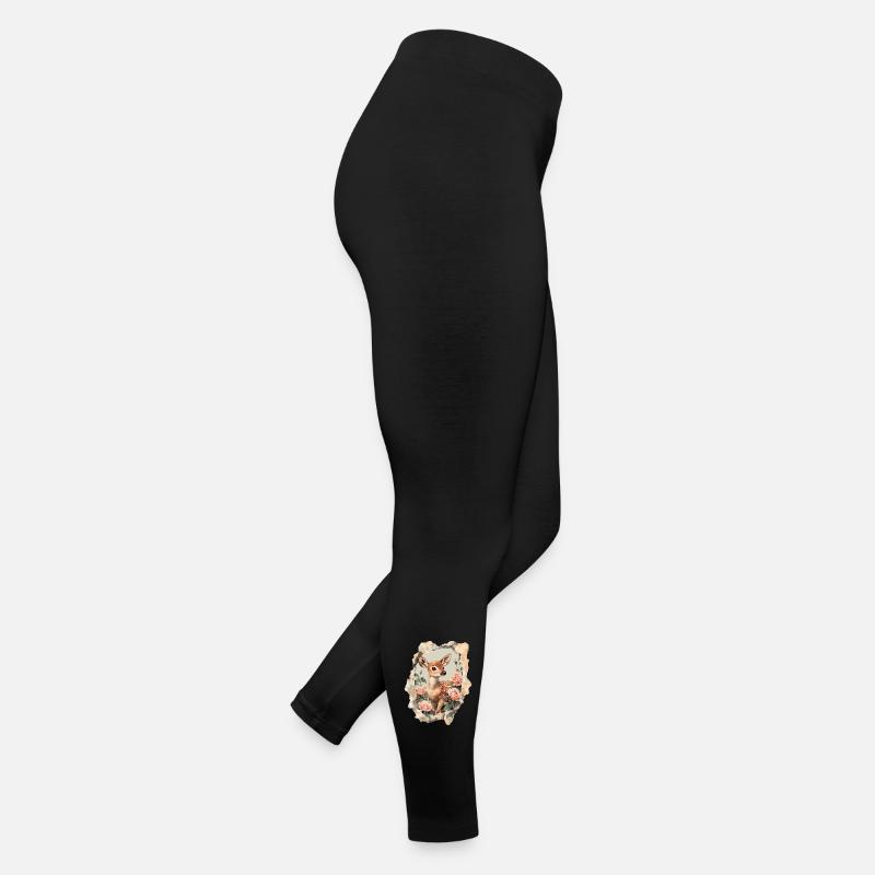 Faon de cerf Legging en jersey Femme