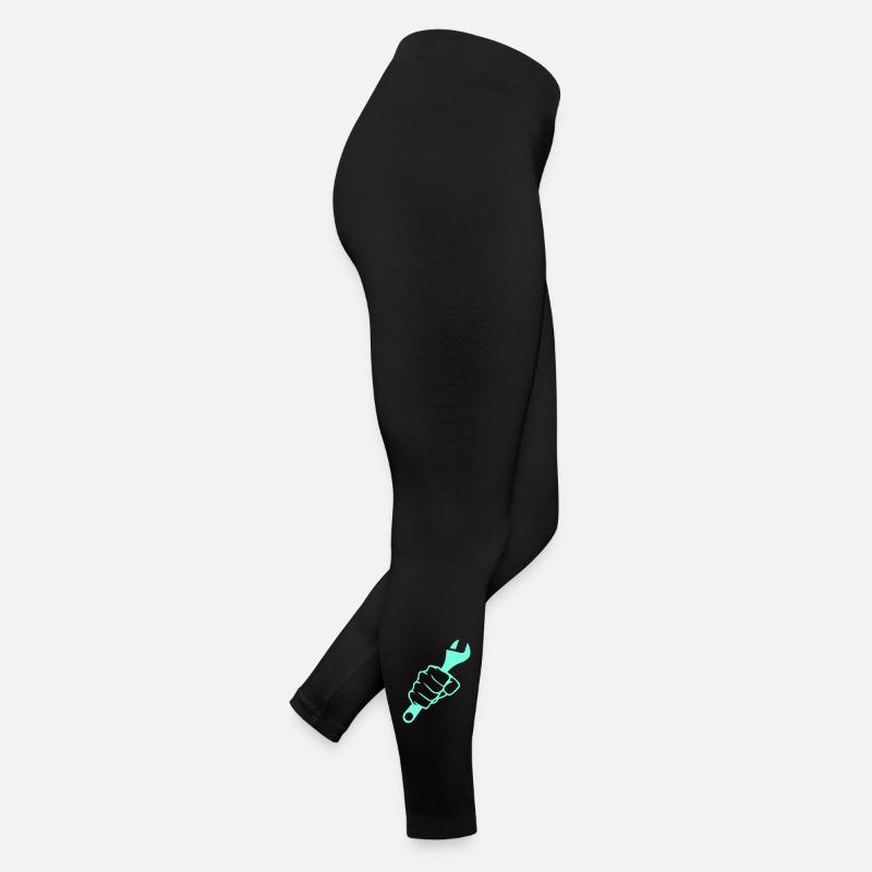 Kraftfaust Schraubenschluessel Frauen Jersey Leggings