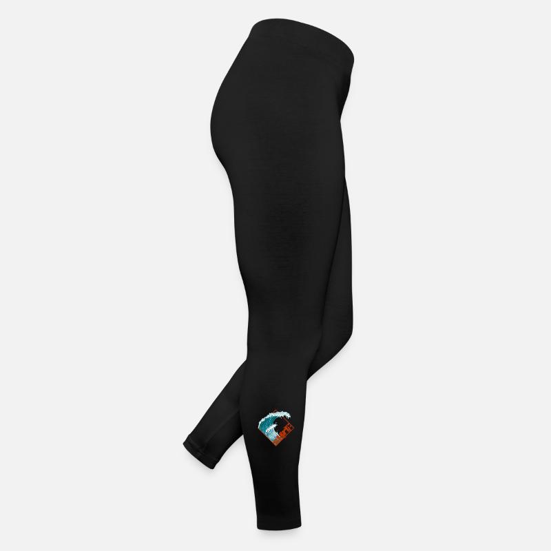 Surfeurs surfeurs surfeurs Legging en jersey Femme