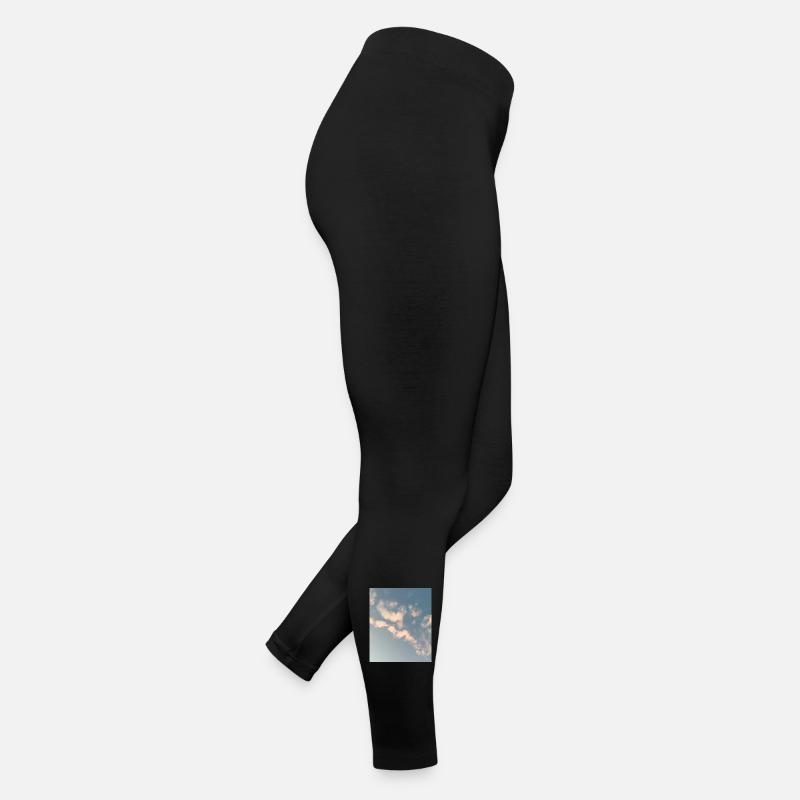 Nuages pastel Sky Zen Design Legging en jersey Femme
