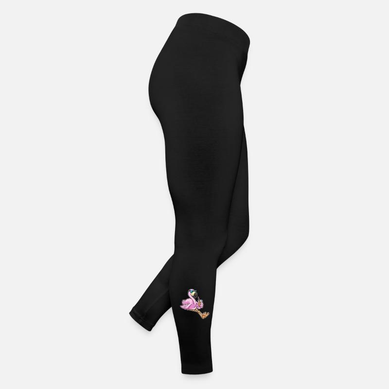 Flamingo Sunglasses Women’s Jersey Leggings
