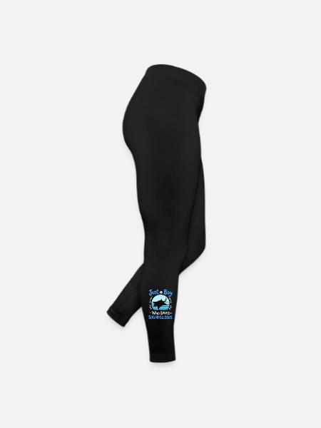Sugar Gliders Sugar Glider Lover Retro - Frauen Jersey Leggings - Schwarz - Rechts