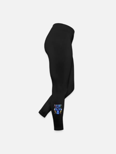 8. Geburtstag Junge Geschenk - Frauen Jersey Leggings - Schwarz - Rechts