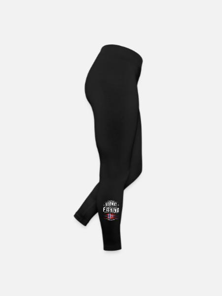 Norvège Pêcheur pêcheur - Legging en jersey Femme - noir - Droite