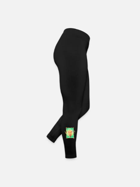 Zauber-Elfe Shunija - Sonja Ariel von Staden - Frauen Jersey Leggings - Schwarz - Rechts