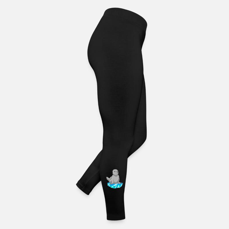 Seehund Eisscholle Frauen Jersey Leggings