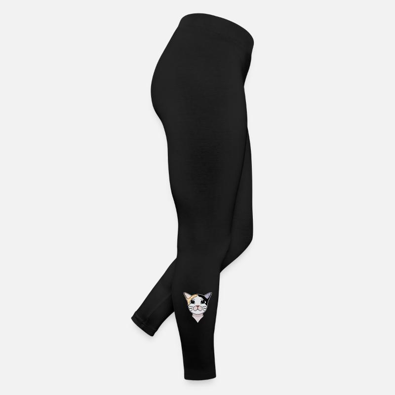 Japonais Bobtail Head Cat Cat Propriétaire Legging en jersey Femme