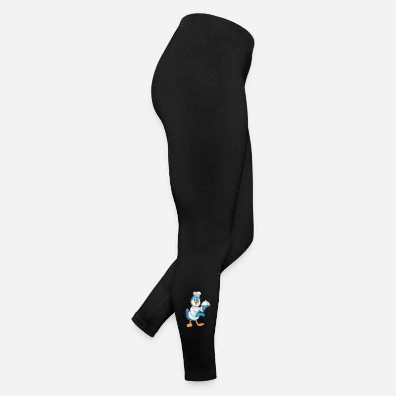 Bird Cooking Serving Bell Cooking Women’s Jersey Leggings