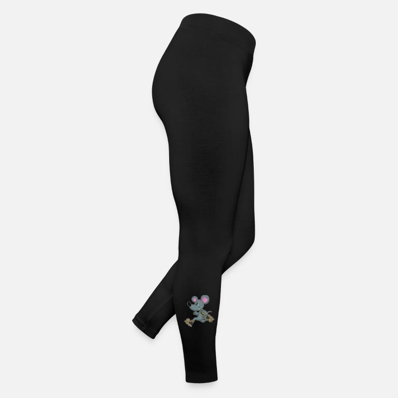 Mouse Jogger Jogging Sport Legging en jersey Femme