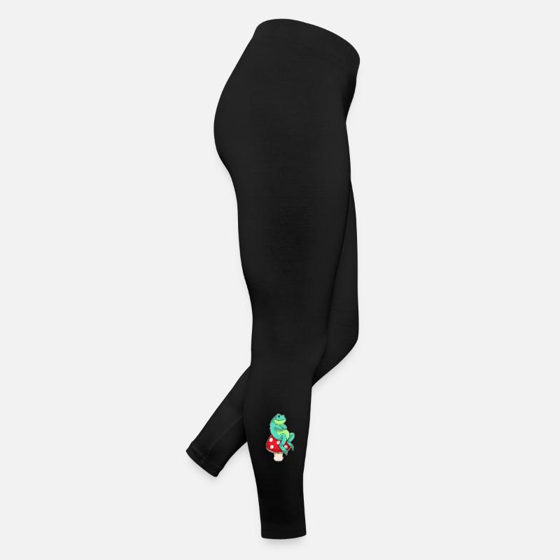 Champignon grenouille Legging en jersey Femme