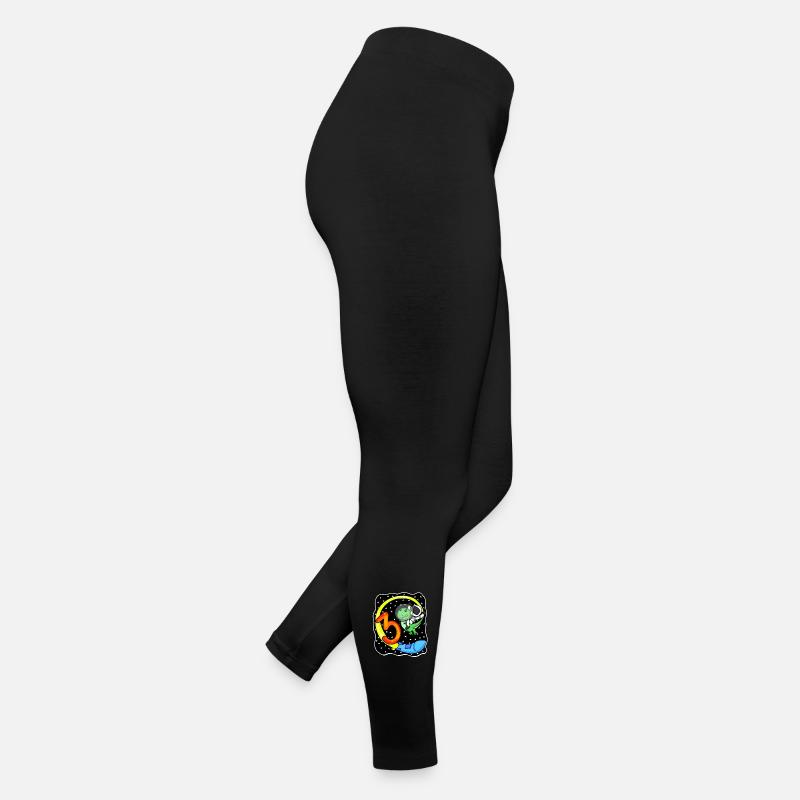 Jeune astronaute dinosaure de 3 ans Legging en jersey Femme
