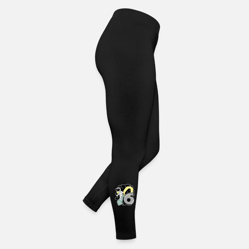 Garçon de 6 ans - cadeau de 6ème anniversaire Legging en jersey Femme