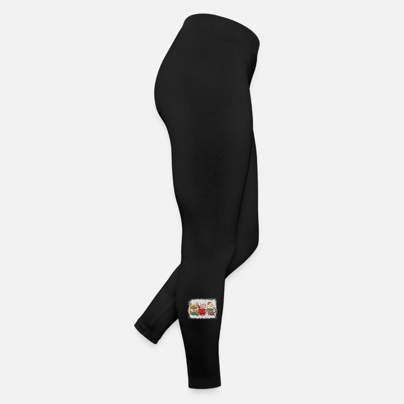 Christmas Hot Chocolate Cup Women’s Jersey Leggings