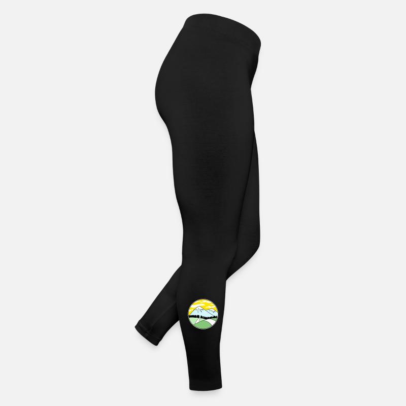 Montagnes Montagnes Sommets des montagnes Legging en jersey Femme