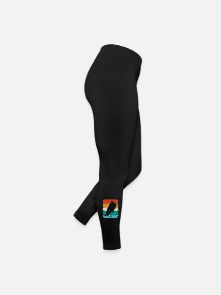 Eishockey - Women’s Jersey Leggings - black - Right