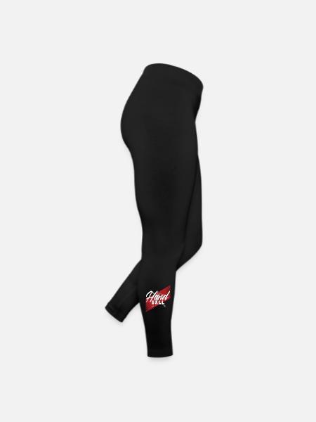 Handball Handballeur - Legging en jersey Femme - noir - Droite
