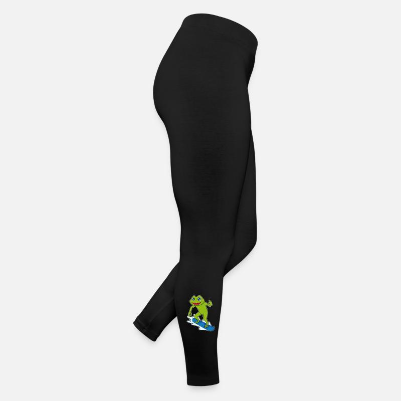 Frog Snowboarder Snowboard Legging en jersey Femme