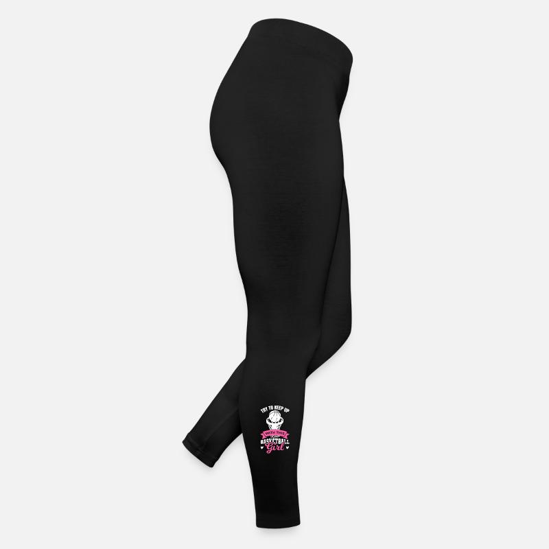 Basketball Mädchen Frauen Jersey Leggings