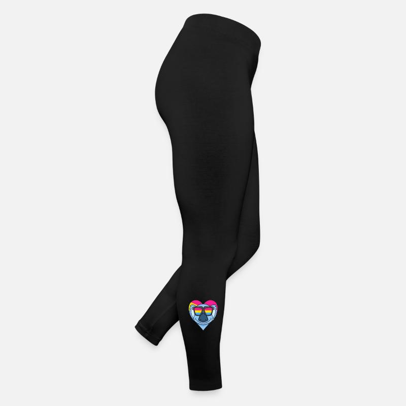 Pansexual Koala Heart Cadeau Legging en jersey Femme