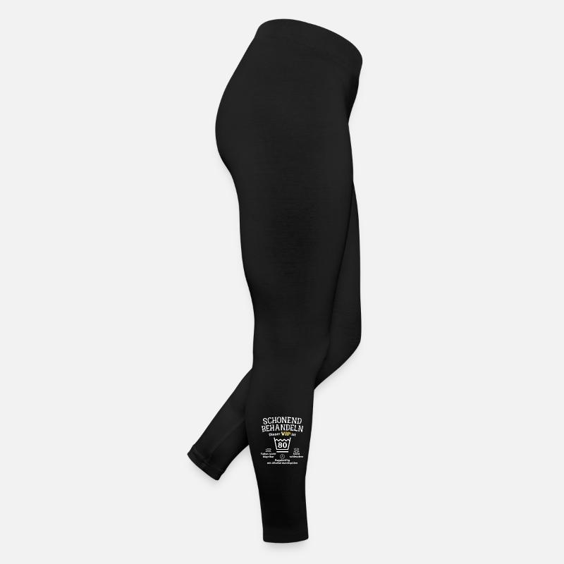 80. Geburtstag Schonend Behandeln 80 VIP Ist 80 Frauen Jersey Leggings