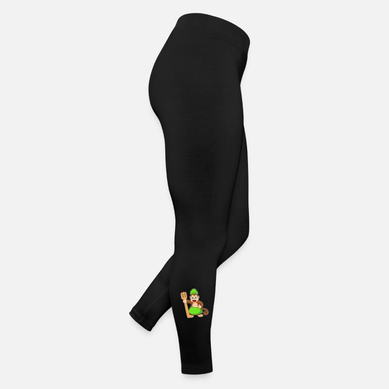 Cuisinier singe Cuisine de la spatule Legging en jersey Femme