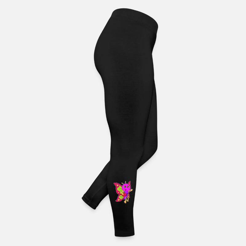 Pomme papillon Legging en jersey Femme