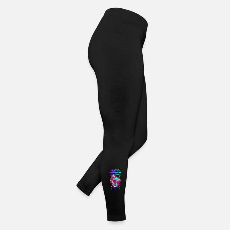 Magic Mushrooms Psychedelic Sunset Women’s Jersey Leggings