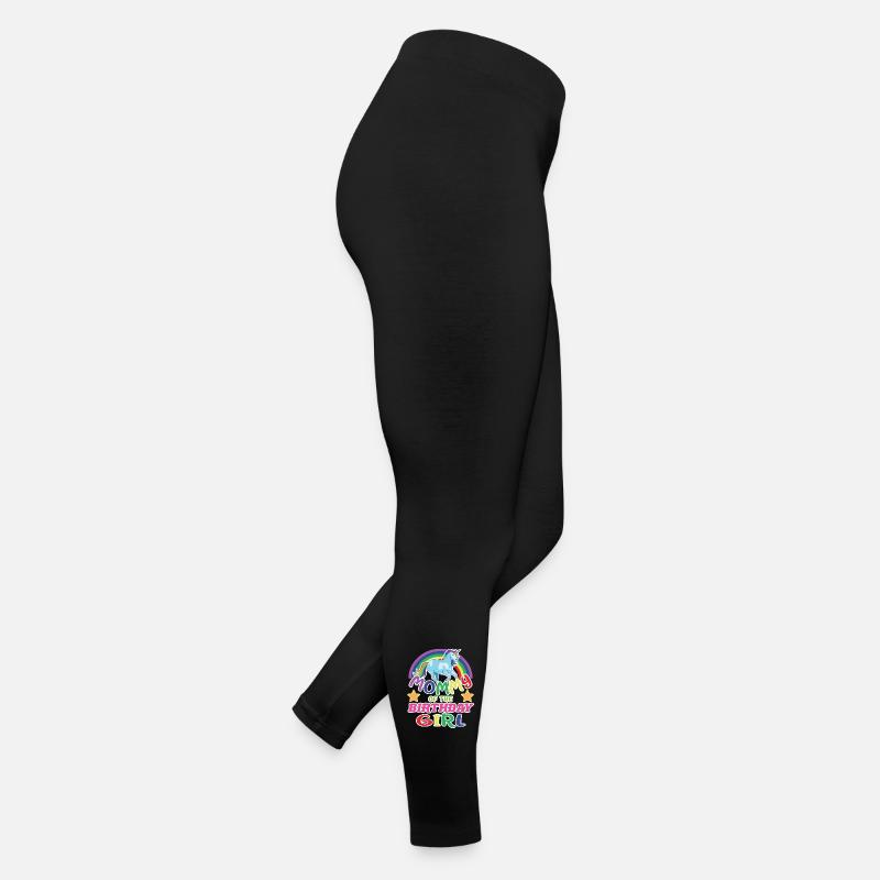 Mama des Geburtstagskindes Einhorns Geburtstag Frauen Jersey Leggings