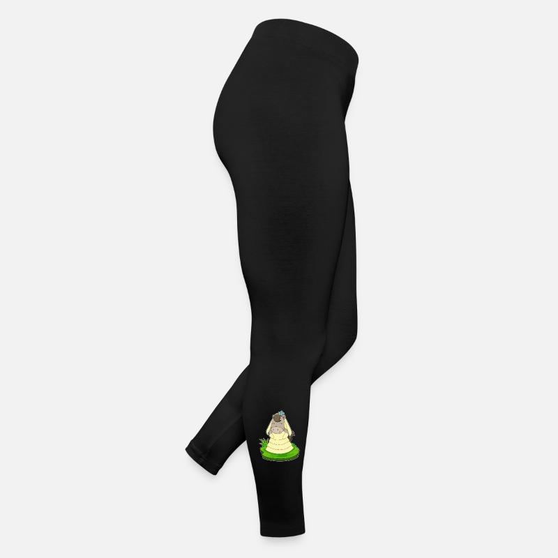 Pferd Braut Schleier Hochzeit Frauen Jersey Leggings