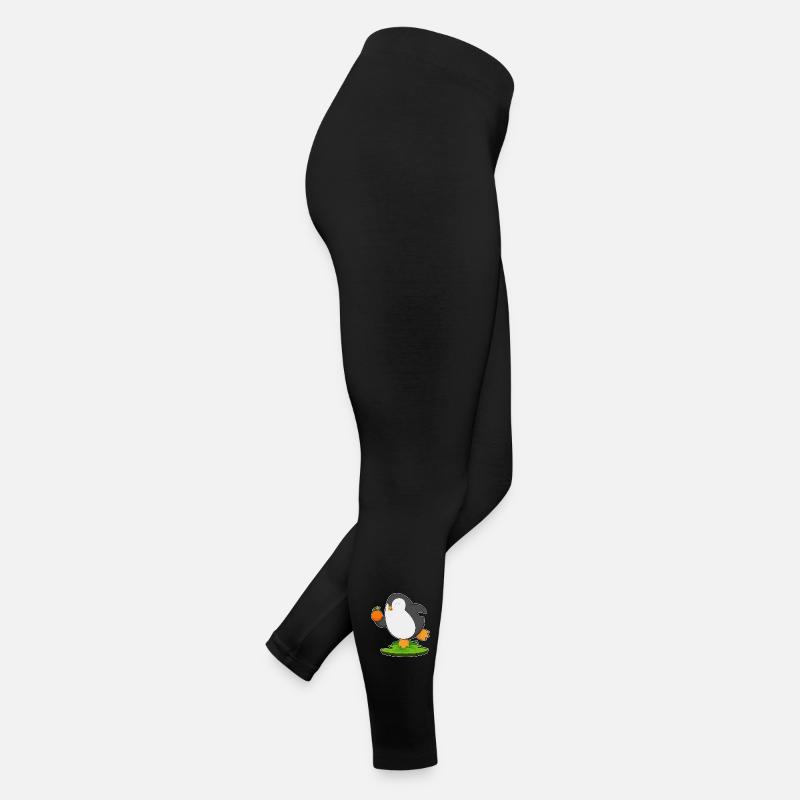Penguin Orange Women’s Jersey Leggings