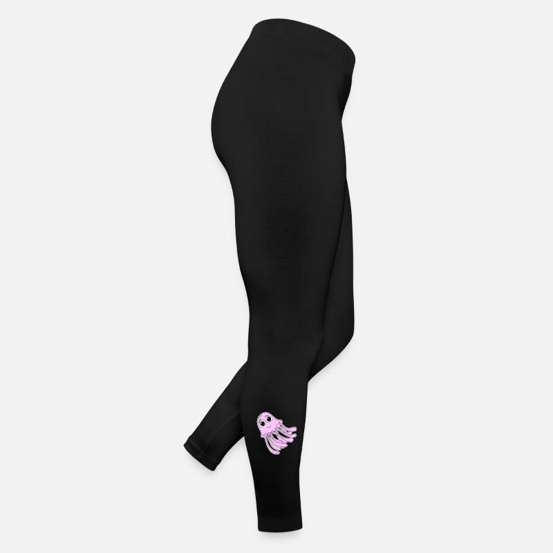 Méduse motif rose Legging en jersey Femme