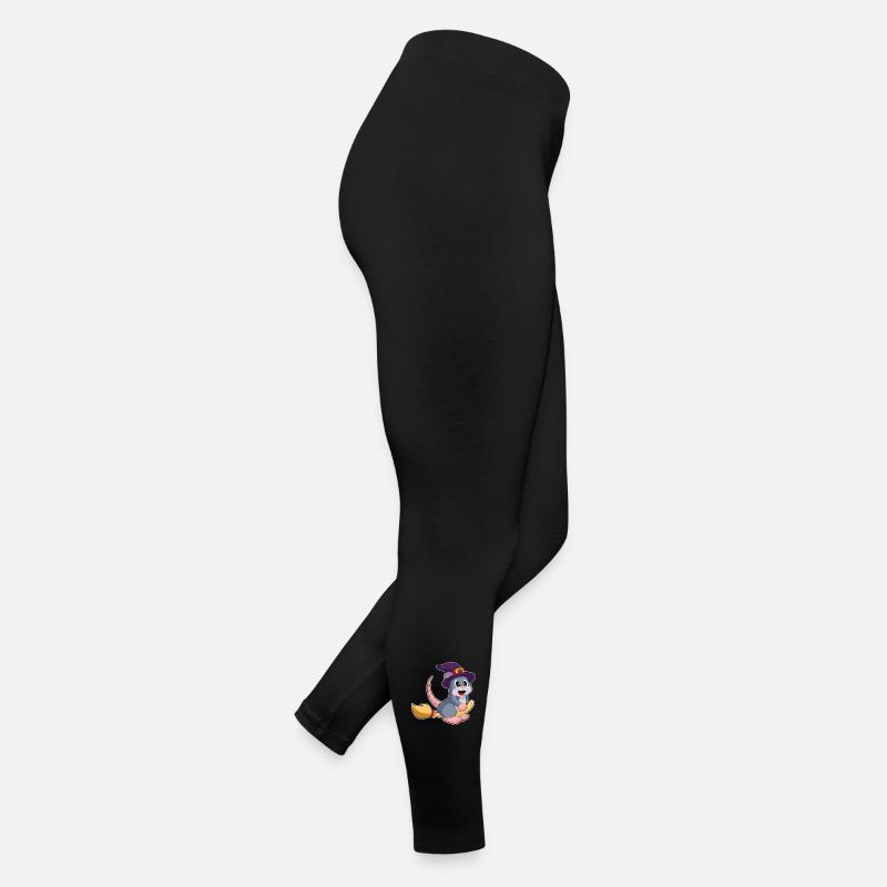 Balai Sorcière Souris Legging en jersey Femme