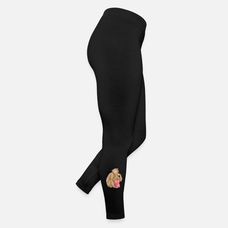 Chips de pommes de terre singe Legging en jersey Femme