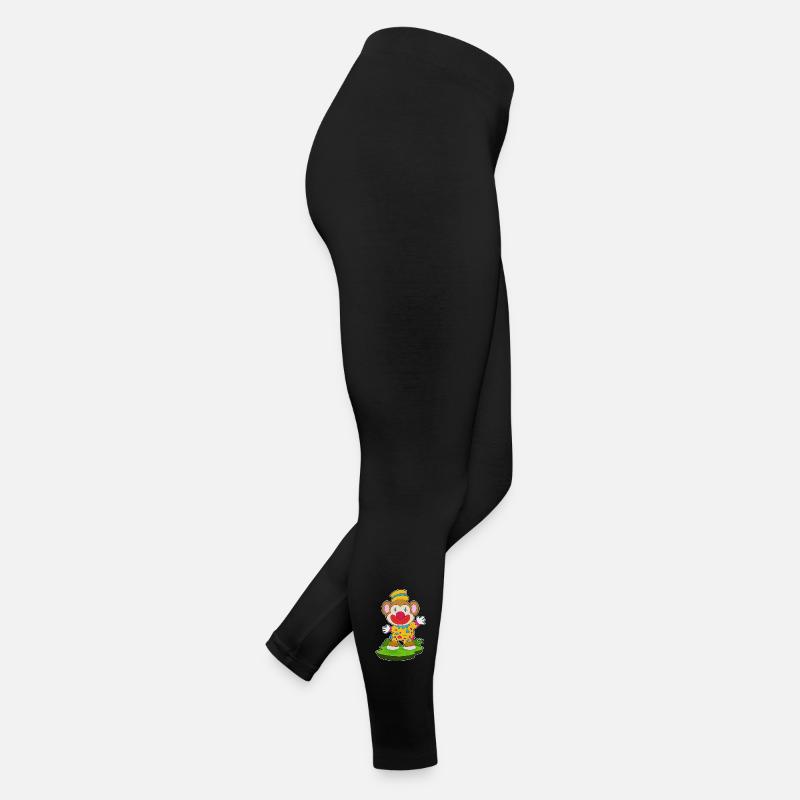 Monkey Clown Women’s Jersey Leggings
