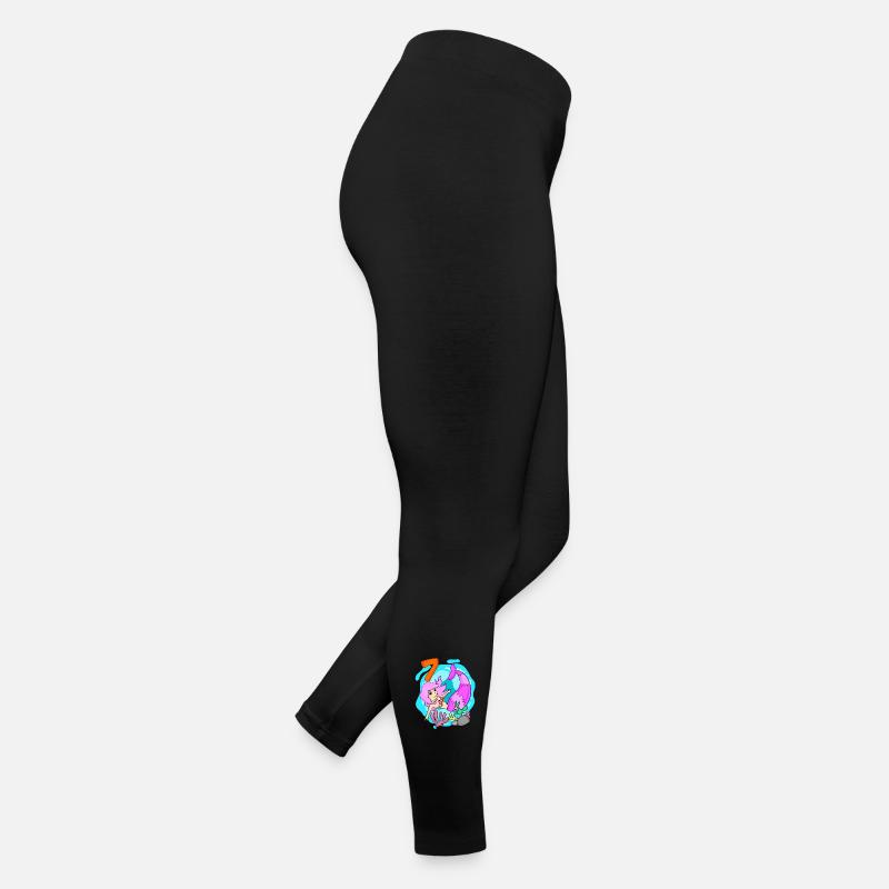 Fille 7 ans 7e anniversaire sirène Legging en jersey Femme